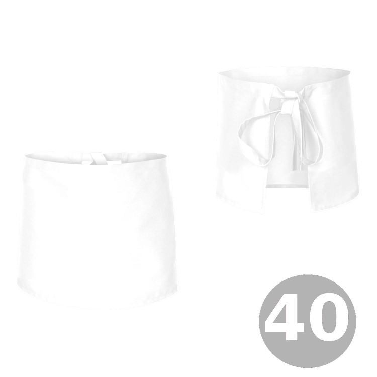 Valge kelneri põll 40 cm pikk.
