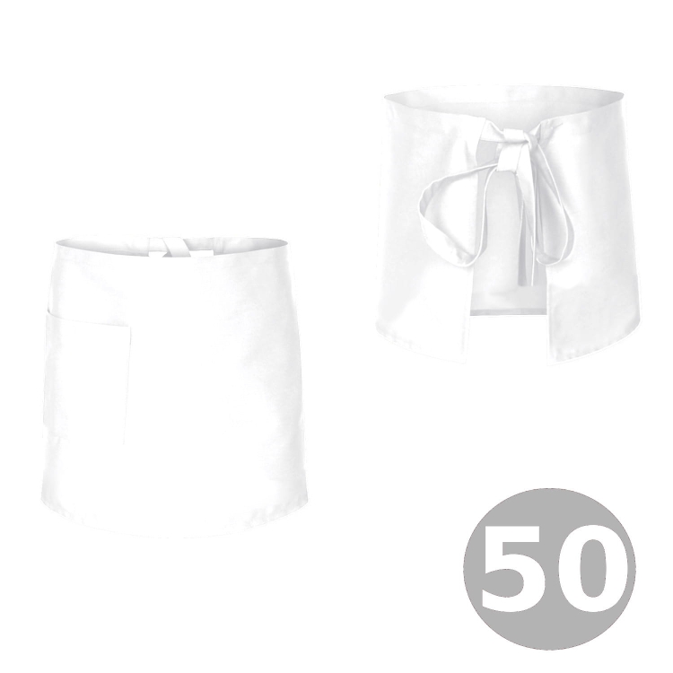 Valge kelneri põll 50 cm pikk.