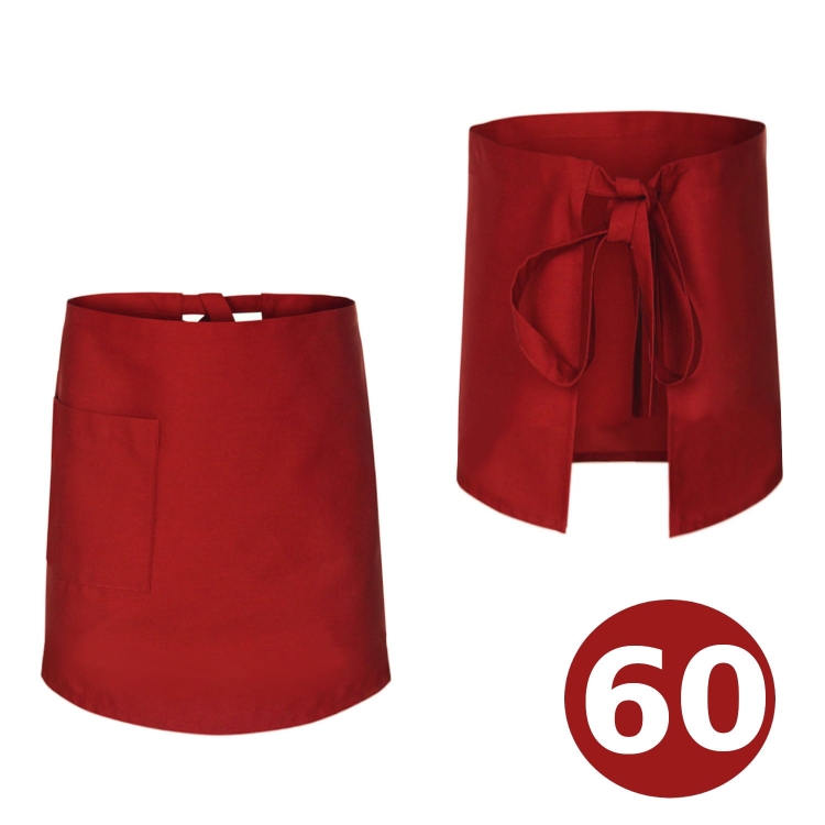 60 cm pikkune punane baarimüts
