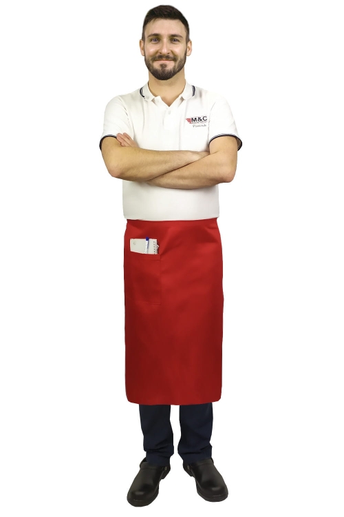 Punane kokkade põll 75 cm pikkune