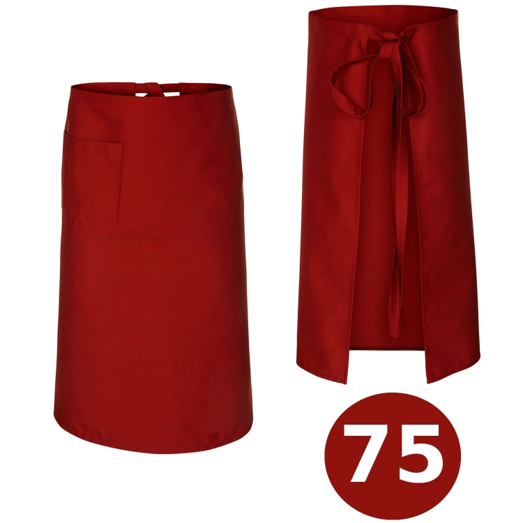 Punane baarmeni põll 75 cm pikkune