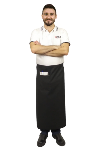 Must teenindaja põll 90 cm pikkune