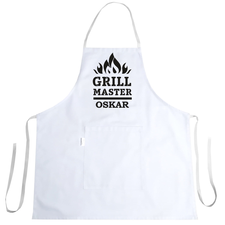 Grill Masteri trükkidega köögikittel + sinu tekst