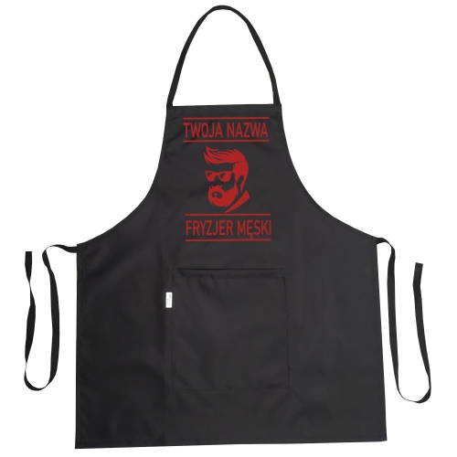 Veekindel juuksuri põll 'Meeste juuksur' graafikaga