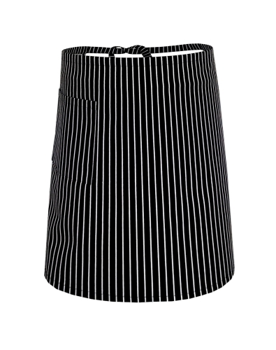 Must köögikittel, pikkus 50 cm