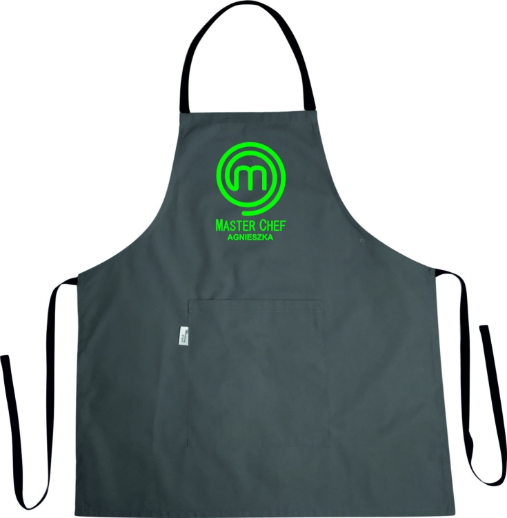 Köög apron nime ja perekonnanimega MASTER CHEF