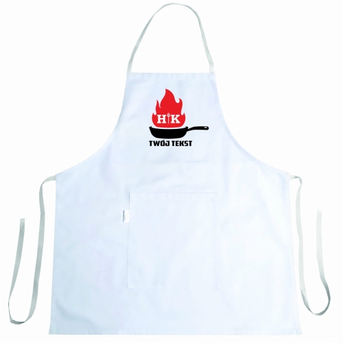Köög apron 'Hells Kitchen' graafikaga