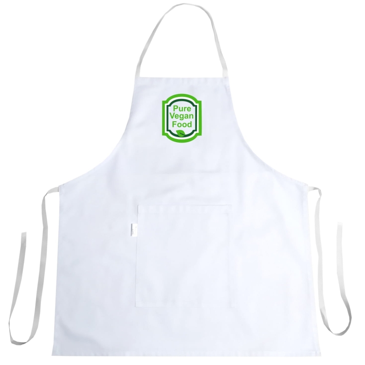 Köög Apron 'Pure vegan food' logoga