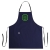 Köög apron 'Pure vegan food' kasutuses.