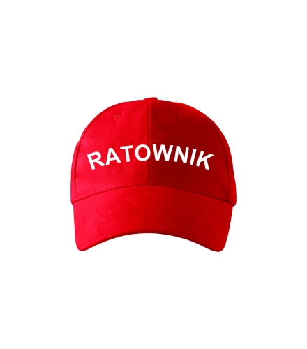 Punane müts päästjatele tugeva kvaliteediga.