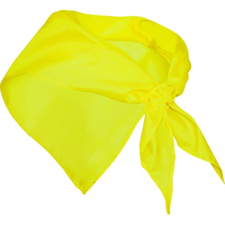 kollane kolmnurkne sall