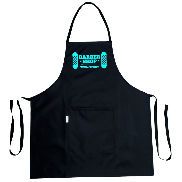 Fartuch 'Barber Shop' wodoodporny fryzjerski
