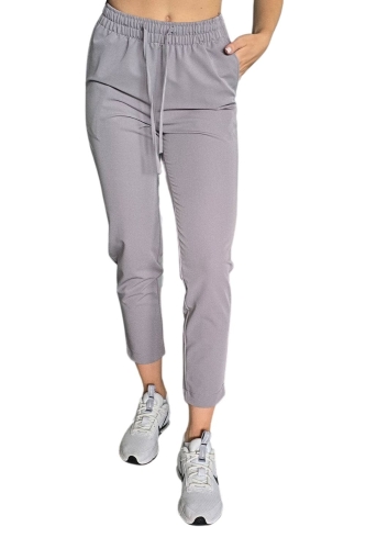 Ciemno szare spodnie medyczne dla kobiet