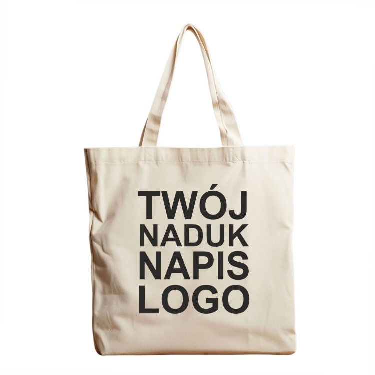 Bawełniana torba na zakupy do dekorowania