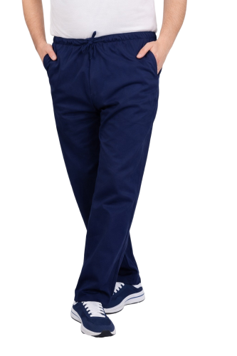 Sinised meditsiinipüksid meestele