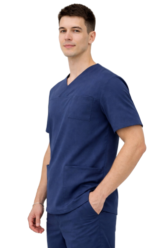 Bluza medyczna Cherokee Stretch w kolorze granatowym