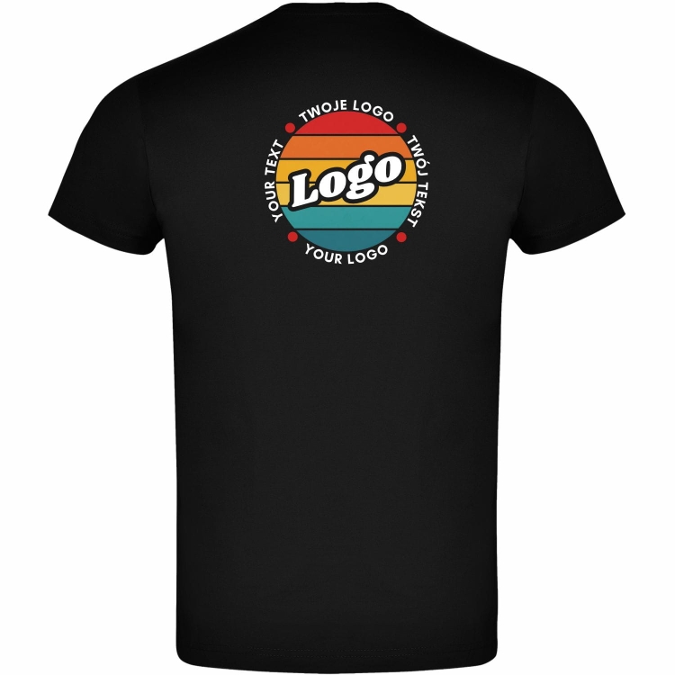 T-shirt koszulka czarna personalizowana Twój własny nadruk logo kreator online tył.jpg