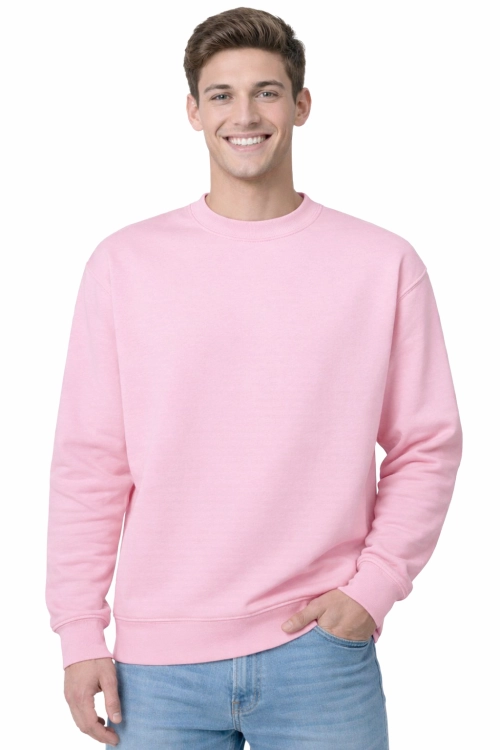 Różowa bluza sportowa męska z długim rekawem.png