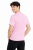 T-shirt męski z krótkim rękawem gramatura 190g różowy widok z tyłu.png