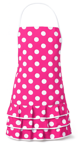 Różowy fartuch kuchenny dla dorosłych