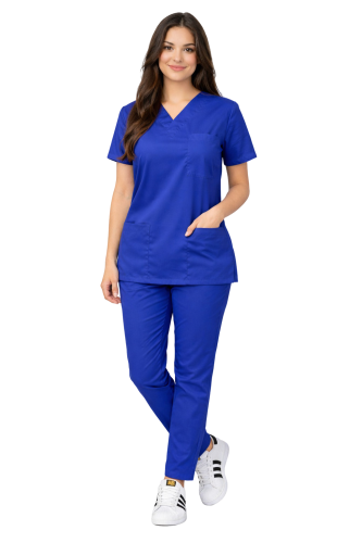 Damski elastyczny komplet COMFORT FLEX chabrowy