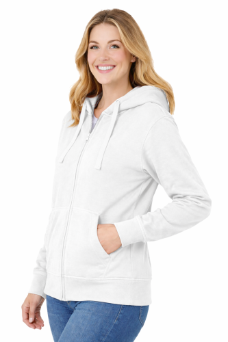 bluza-dresowa-damska-z-kapturem-rozpinana-długi-rekaw-biała-widok-z-boku.png