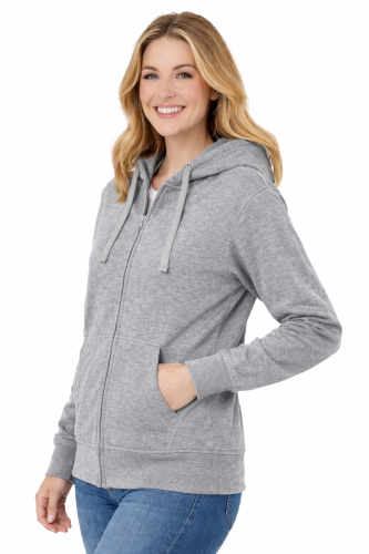 bluza-dresowa-damska-z-kapturem-rozpinana-długi-rekaw-szara-widok-z-boku.png