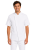 Bluza kucharska męska asymetryczna krótki rekaw kolor biały.png
